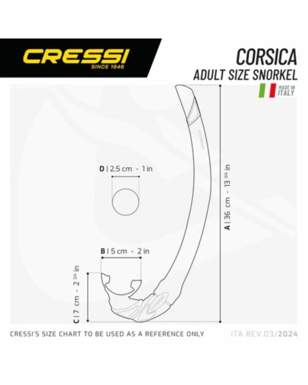 Combo Cressi Z2 & Corsica: Máscara Sin Marco y Snorkel Técnico - Turquesa - Image 5